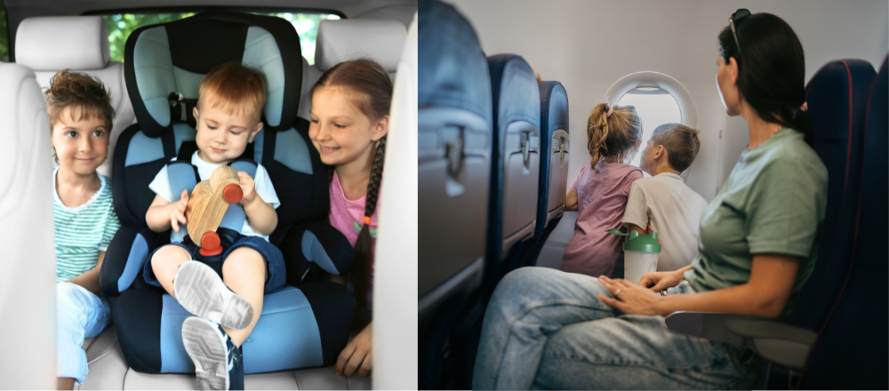 Zomervakantie: handige snacks voor in de auto en het vliegtuig