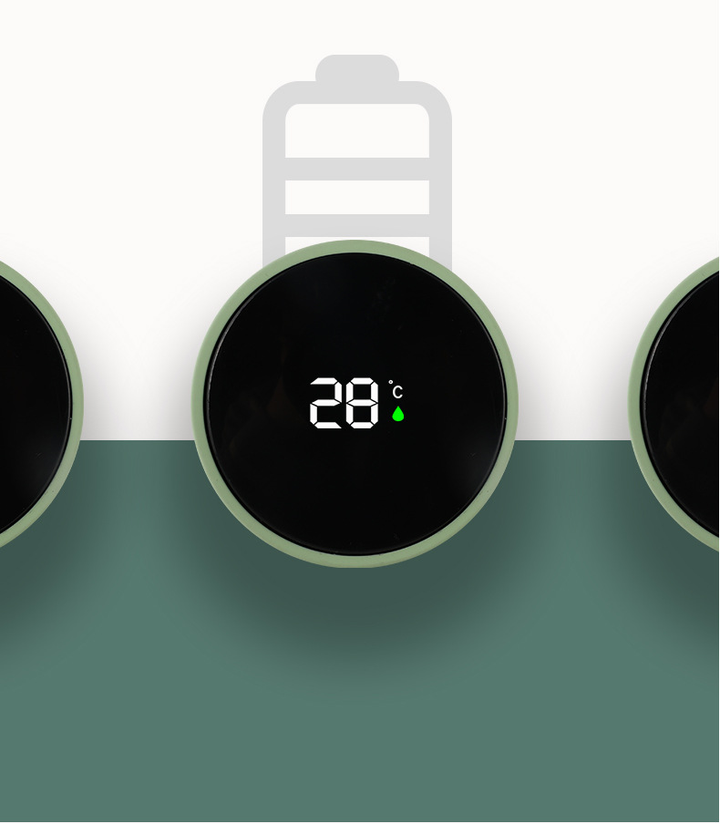 Waterfles met thermometer